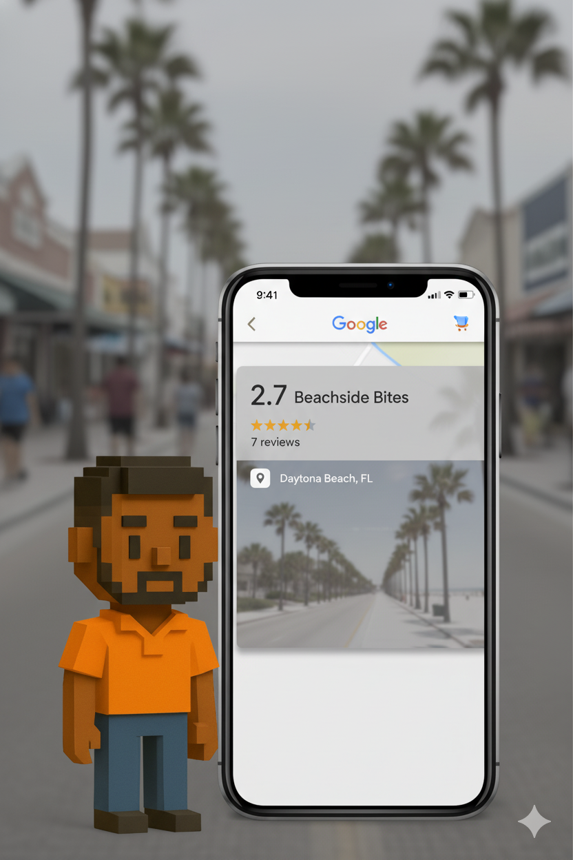 Before - Low Google Maps rating